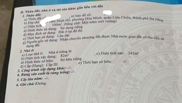 Bán nhà 3 tầng MT đường Phạm Đình Hổ (7m5) 100m2